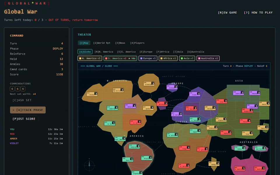 Global War screenshot